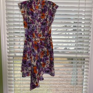 100%Silk Full Wrap Dress